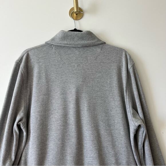 Ted Baker Button Through Classic Collar Cardigan Sweater Grey Mens XL - Picture 12 of 16